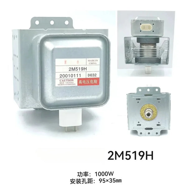 XMSJ Short & Long Pin 2M519H WITOL Magnetron, for Midea & Sanyo, Tube for Microwave Oven