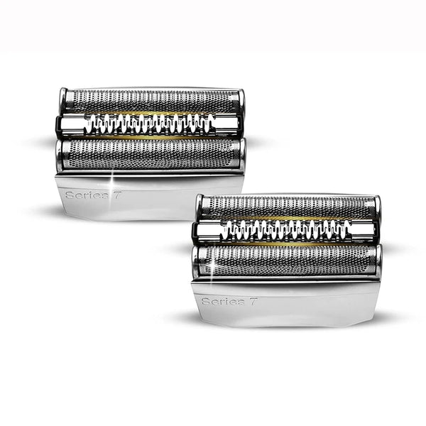 Electric Beard Shaving Replacement Compatible with Braun Razor Blade Series 7 70S 790cc 720 720s 740 Foil Shaver Cutter Head Mesh