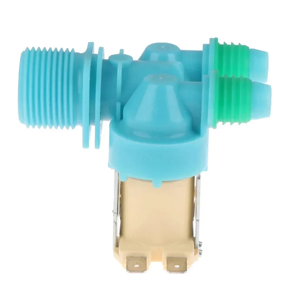 Washing Machine Water Inlet Solenoid Valve Dual-Head Design Compatible with Samsung Washing Machine Parts DC62-00311C 220/240V 50/60Hz