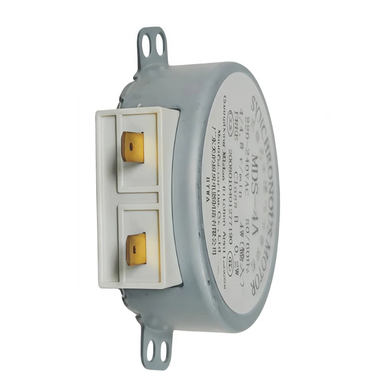220-240V 4W 4/4.8RPM 49mm Dia Micro Synchronous Motor for Warm Air Blower 50/60Hz CW/CCW Microwave Oven Tray Motor CCTV