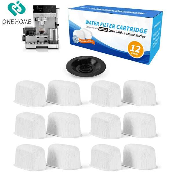 Water Filter for Ninja Dual Brew Coffee Maker, Compatible with Ninja Single Serve Pods & Grounds Models ES601 ES655 ES701