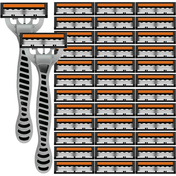 Three-Layer Manual Razor