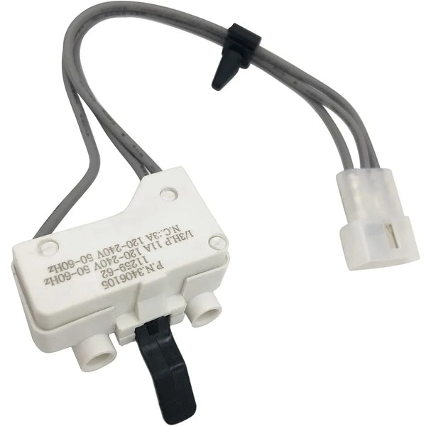 3406105 Dryer Door Switch For Kenmore Compatible with Whirlpool KitchenAid 3405104 3405105 3406104 WP3406105 AP6008560 PS11741700
