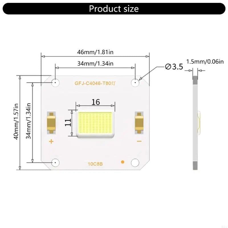 MXLC High Power LED Lights For Projectors 100W Flood Lights LED LED Diodes Spotlight