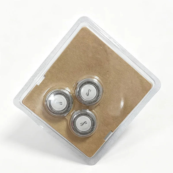 SH30 Replacement Heads ComfortCut Blades Compatible with Philips Norelco Series 3000, 2000, 1000 Shavers and S738 Click and Style