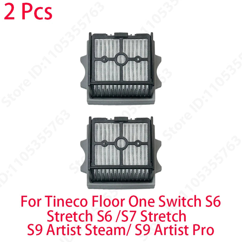 For Tineco Floor One Switch S6/Stretch S6 /S7 Stretch/ S9 Artist Steam/ S9 Artist Pro Wet Dry Vacuum Cleaner Roller Brush Filter