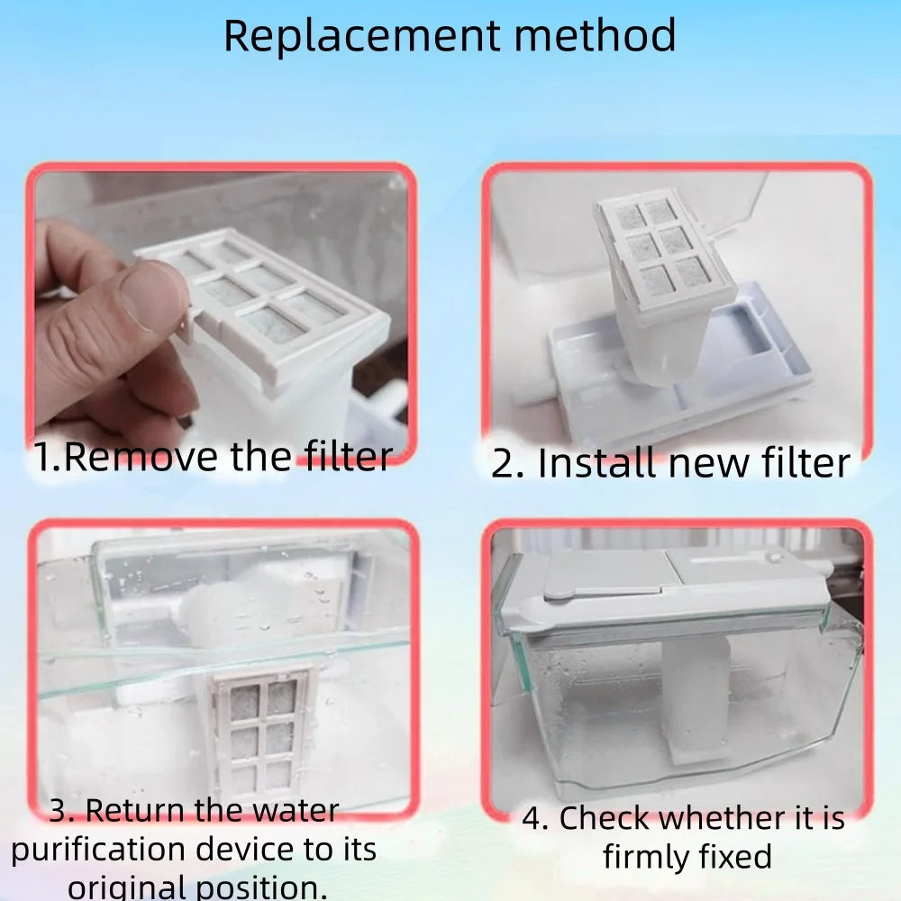 Replacement Refrigerator Water Filter Compatible with Hitachi RJK-30 / R-HX54R / RJK-30-100