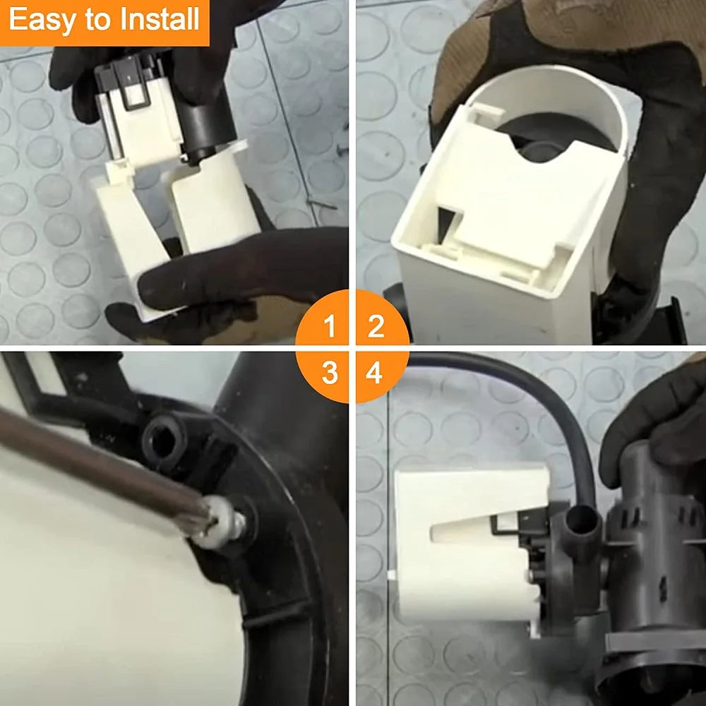 4681EA2001T AP5328388 Washer Drain Pump Motor Compatible with Kenmore and Compatible with LG 120V-127V 85W 1.4A Washing Machine Drain Pump AP5328388