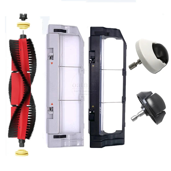 Detachable Main Roller Brush Compatible with Xiaomi Roborock S6 MaxV S6 Pure E4 S4 S5 Max S50 S51 E25 E35 E2 C10 Vacuum Cleaner