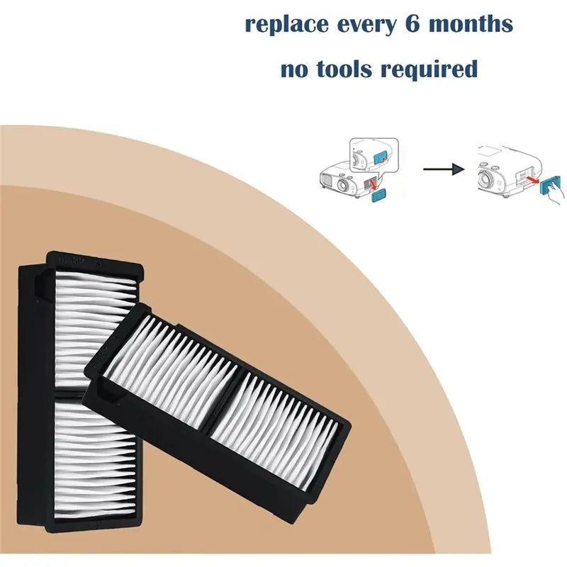 Replacement Projector Air Filter Compatible with Epson ELPAF39 / V13H134A39 / 3500 / 3800 / 4010 — Model Options