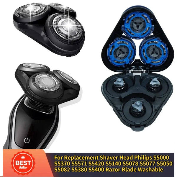 SH50 Replacement Shaver Head Compatible with Philips Series 5000