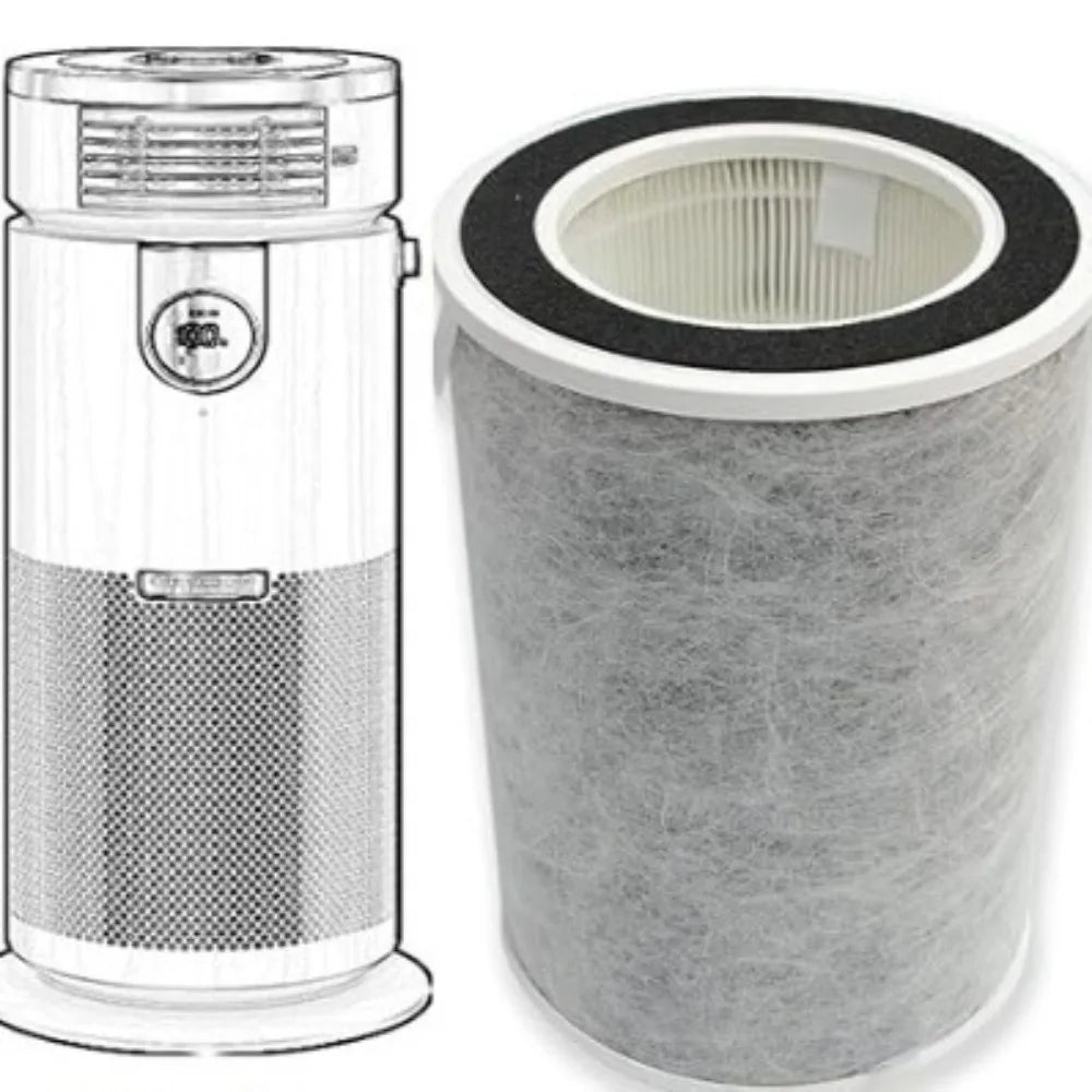Shark HP200 HP201 HP202 Replacement Filter - Air Purifier Filter for Shark HP200 HP201 HP202 Series