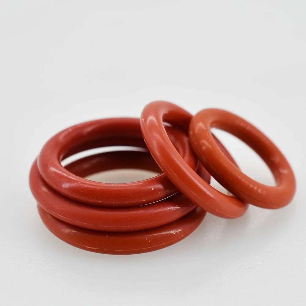 CS1.5 CS2 Red Silicon Oring Coffee Machine Sealing Gasket Rubble O Ring Seal Washers High Temperature Spacers