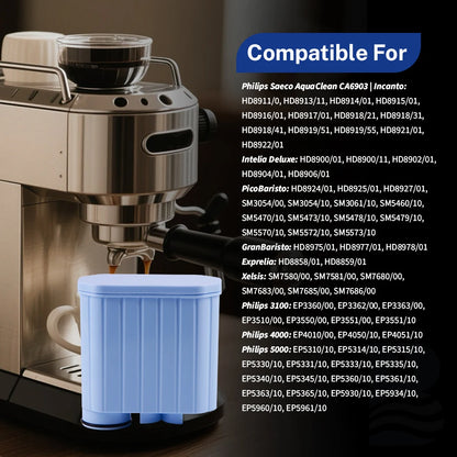 Coffee Water Filter Replacement Compatible with Philips AquaClean CA6903/10 CA6903/22 CA6903/00 CA6903/47 for Saeco Espresso Machines Filter