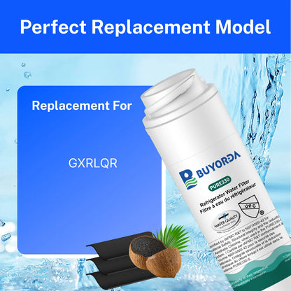 Replacement Refrigerator Water Filter Compatible with GE FQK1K — 6 Pack