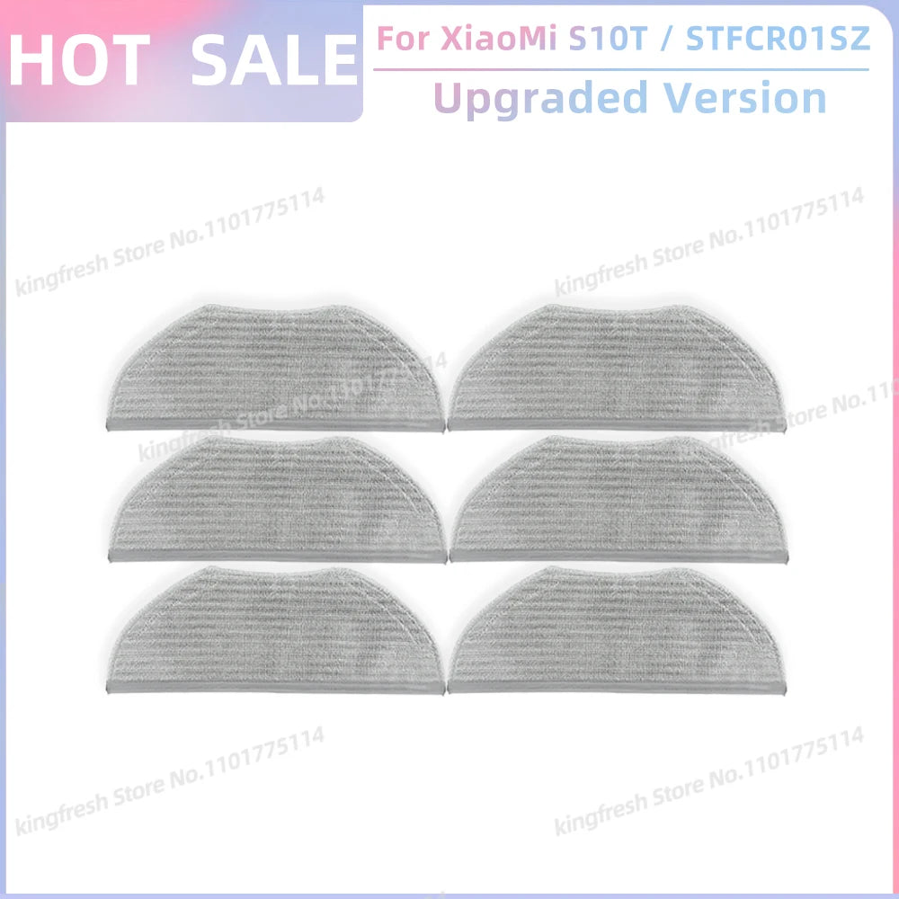 Compatible with Xiaomi Robot Vacuum S10T STFCR01SZ Replacement Spare Parts Accessories Roller Side Brush Filter Mop Cloth