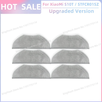 Compatible with Xiaomi Robot Vacuum S10T STFCR01SZ Replacement Spare Parts Accessories Roller Side Brush Filter Mop Cloth
