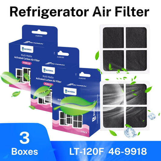 Replacement Refrigerator Air Filter Compatible with LG / Kenmore LT120F / ADQ73214402 / ADQ73214404 / ADQ73334008 / 469918 — Model Options