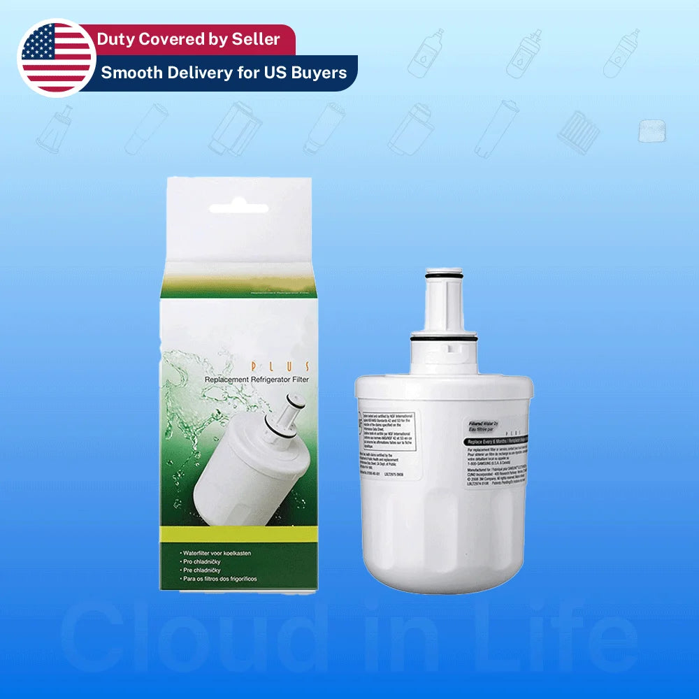 Replacement Refrigerator Water Filter Compatible with Samsung DA29-00003F / DA29-00003A / DA29-00003B / HAFIN1