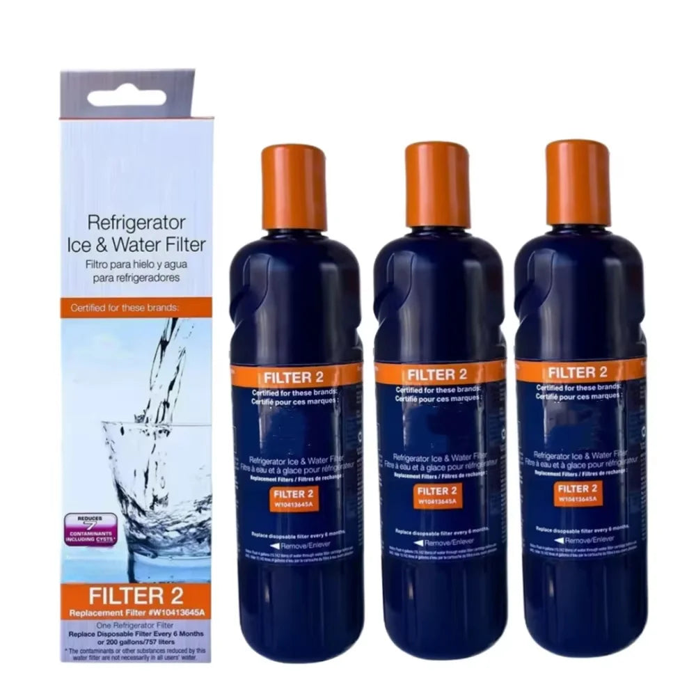 Replacement Refrigerator Water Filter — Filter2 / W10413645A / EDR2RXD1 / 46-9903 / P6RFWB2 — Model Options
