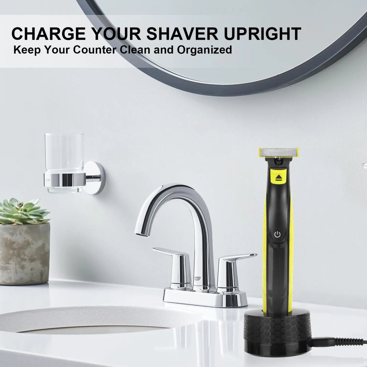 Replacement Shaver Charging Dock Compatible with Philips QP2520 / QP2530 / QP2620 / QP2630