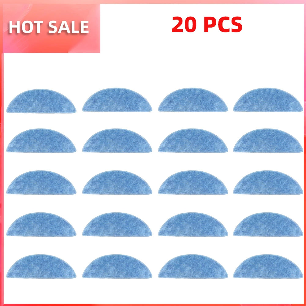 Compatible with ECOVACS Y1 PRO, YEEDI Y1 PRO Robot Vacuum Replaceable Parts Main Roller Side Brush Filter Mop Pad Cloth