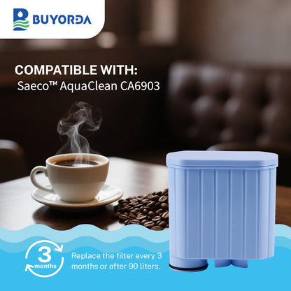Coffee Water Filter Replacement Compatible with Philips AquaClean CA6903/10 CA6903/22 CA6903/00 CA6903/47 for Saeco Espresso Machines Filter