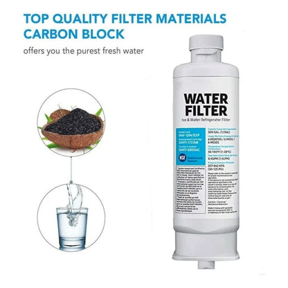 Replacement Refrigerator Water Filter Compatible with Samsung DA97-17376B — 3 Pack