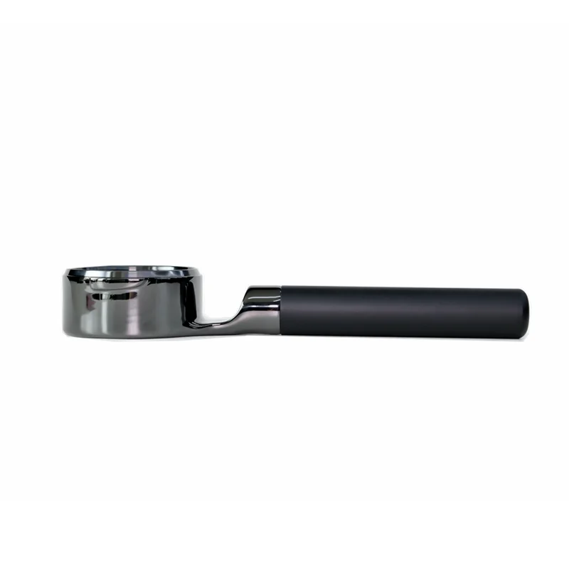 MISCHIEF Black Bottomless Handle Protafilter 2 Ears 58mm Stainless Steel Bottomless Coffee Portafilter for E61 GROUP