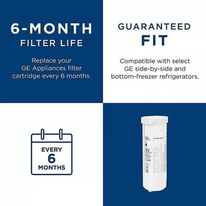 Replacement Refrigerator Water Filter Compatible with GE GSE25 / GSS23 / GSS25 / GZS22 / PSE25 — Model Options