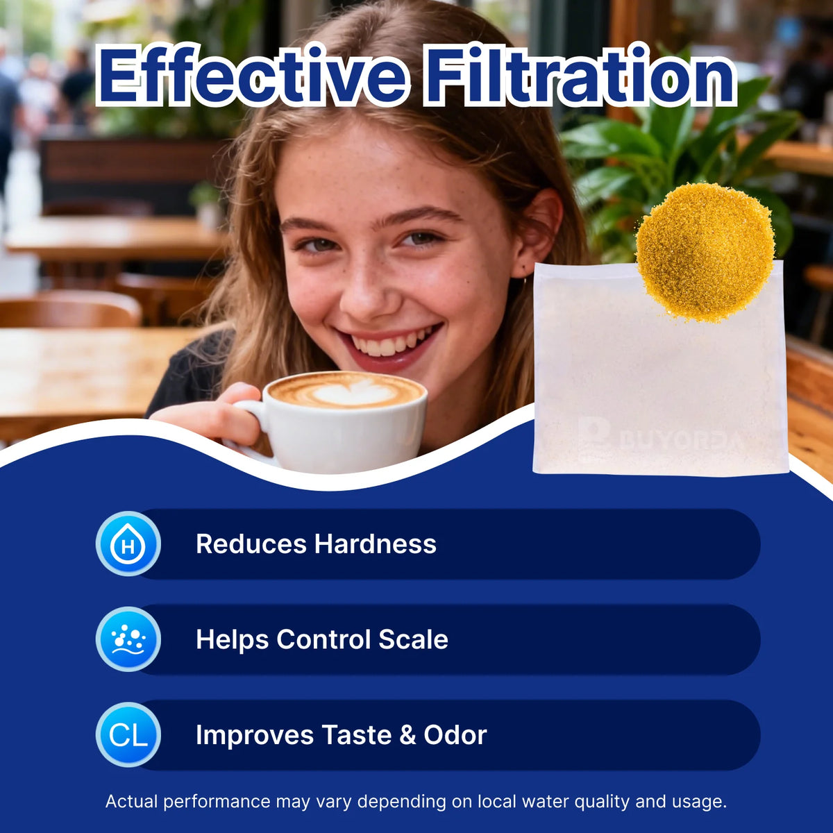 Espresso Machine Water Filter Pouch 6 Pack In Water Tank Descaler Bags For Tap Water Limescale Control Easy Rinse And Drop In