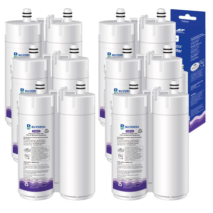 Replacement Refrigerator Water Filter Compatible with Frigidaire WF2CB / PureSource2 / FC100 / EWF2CBPA / 469911 — 6 Pack