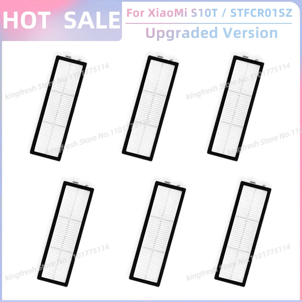 Compatible with Xiaomi Robot Vacuum S10T STFCR01SZ Replacement Spare Parts Accessories Roller Side Brush Filter Mop Cloth