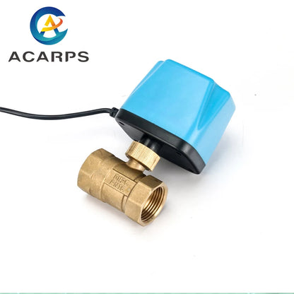1/2" 3/4" 1" 2" Normally Closed/Open Two Wire Motorized Ball Valve Electric Ball Valve AC220V DC12V DC24V