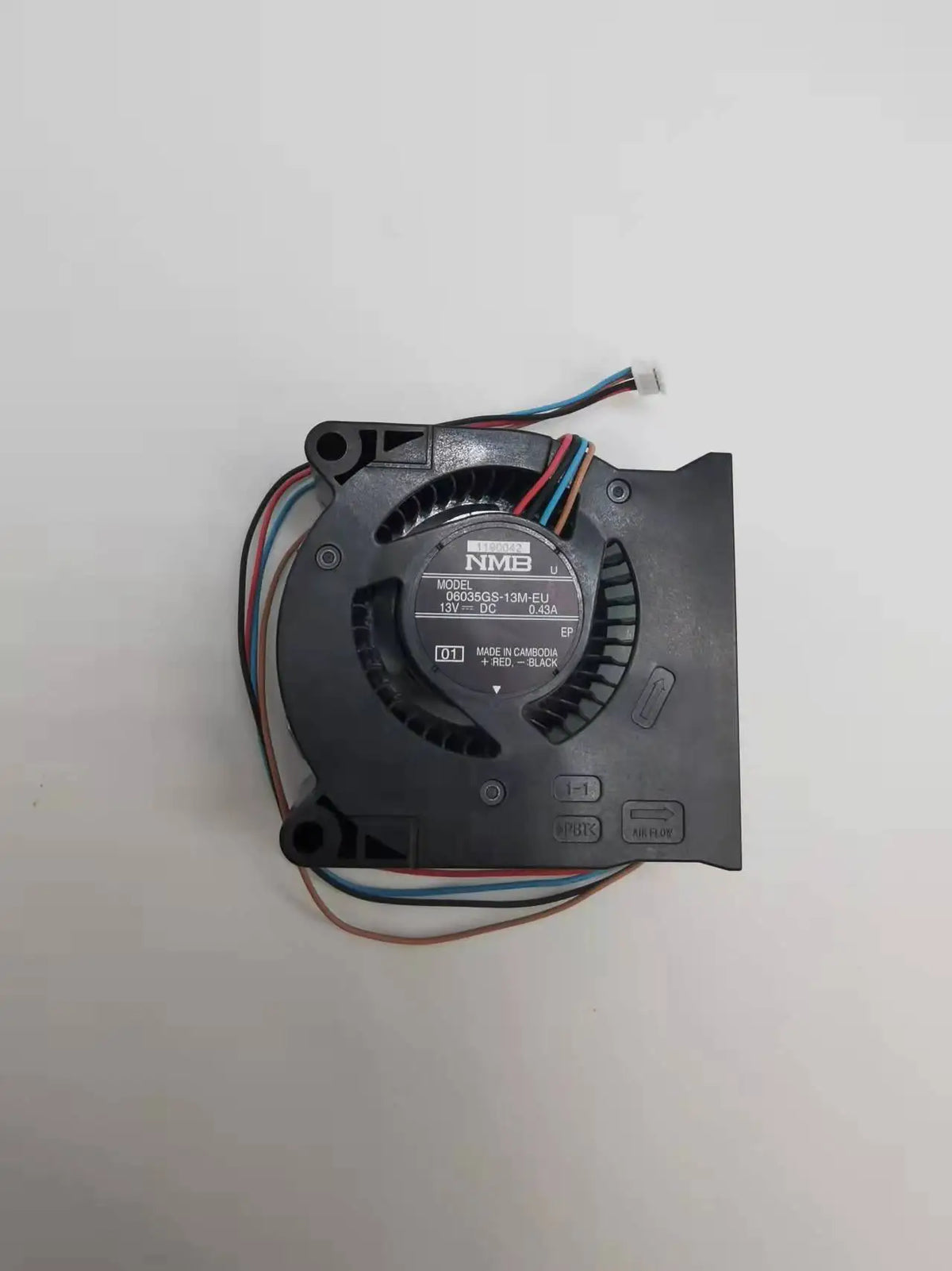 Projector Fan 06035GS-13M-EU Compatible with Epson projector 13V DC 0.43A
