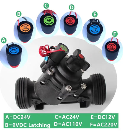 4" Irrigation Solenoid Valve Flange Connection DN100 220V 110V 24V 12V DC Latching For Farm Garden Landscape Irrigation
