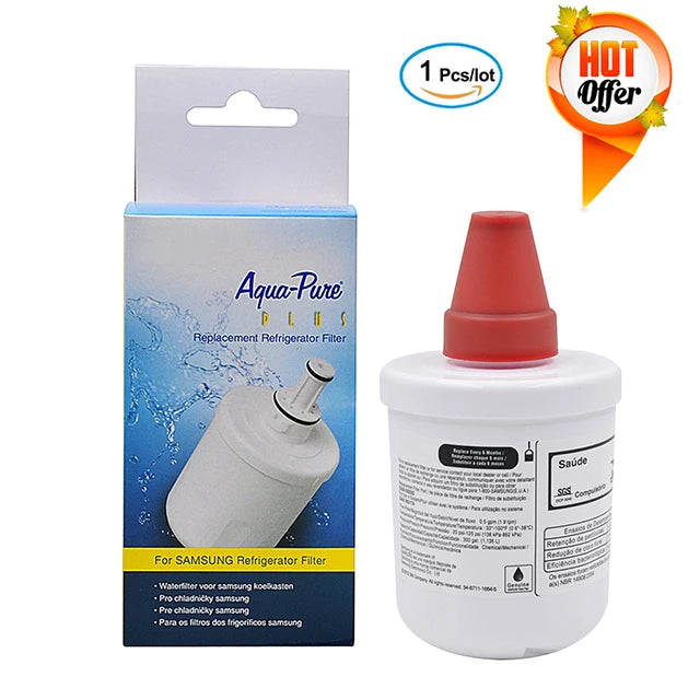 Replacement Refrigerator Water Filter Compatible with Samsung DA29-00003G / DA29-00003B / DA29-00003A / HAFCU1