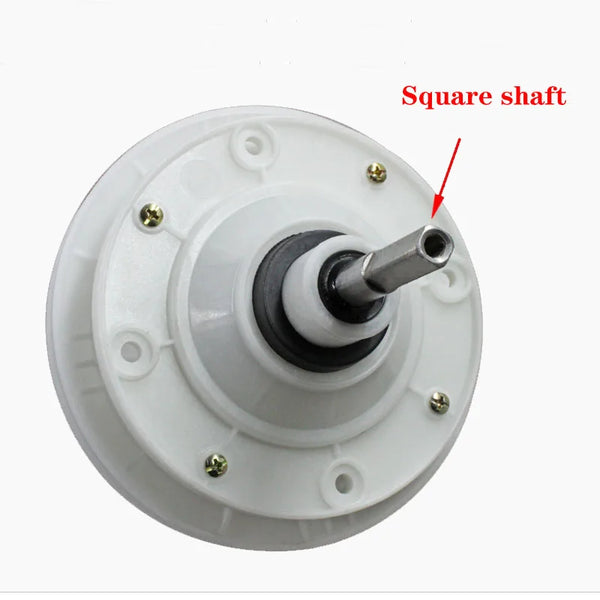 Square Shaft 30mm Height Reducer Gearbox Motor Clutch for Washing Machine Household Appliance Repair