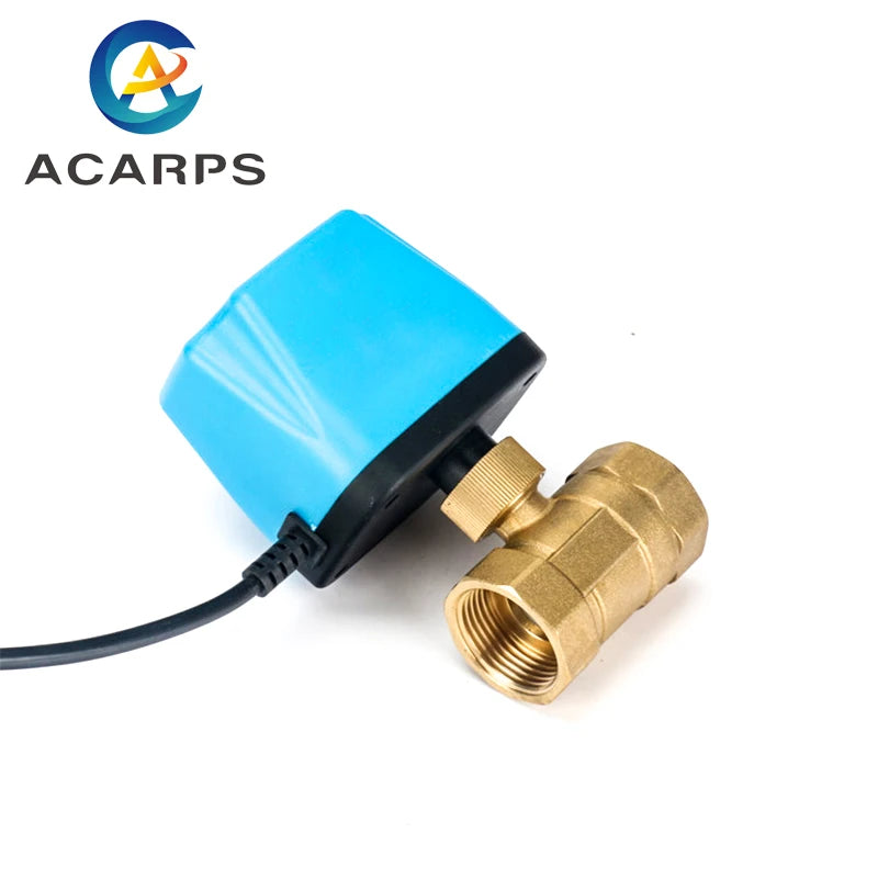 1/2" 3/4" 1" 2" Normally Closed/Open Two Wire Motorized Ball Valve Electric Ball Valve AC220V DC12V DC24V