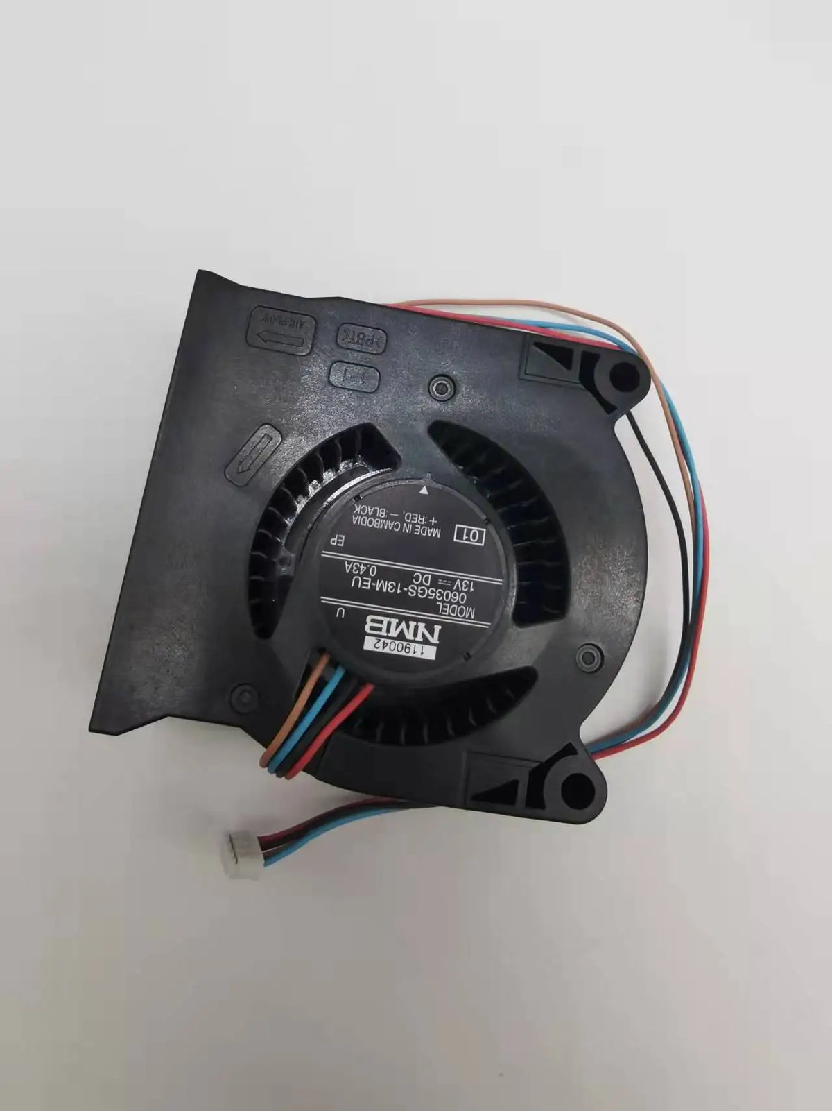 Projector Fan 06035GS-13M-EU Compatible with Epson projector 13V DC 0.43A