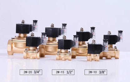 24vdc 12v 110v 36v 220v Electric Solenoid Valve Water 1/2inch 3/4inch 1inch 1-1/4inch 1-1/2inch 2inch Normally Closed