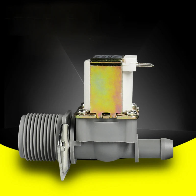 3/4" Plastic Motorized Solenoid Valve Temperature Resistance 100℃ Inlet Valve Ice Machine Air Conditioner 12V 24V 220V