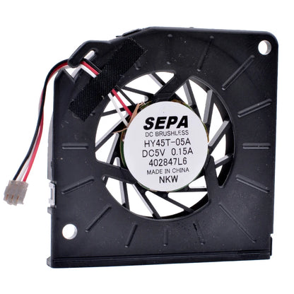 HY45T-05A 4.5cm 45mm 45x45x5mm thickness 5mm DC5V 0.15A 3 wires 4 wires for tablet / laptop / handheld device / projector