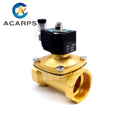 24vdc 12v 110v 36v 220v Electric Solenoid Valve Water 1/2inch 3/4inch 1inch 1-1/4inch 1-1/2inch 2inch Normally Closed