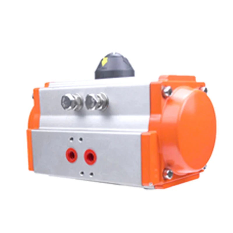 1/2" Three piece High Platform Pneumatic Ball Valve 304 Stainless steel Q611F-16P Double Acting Cylinder