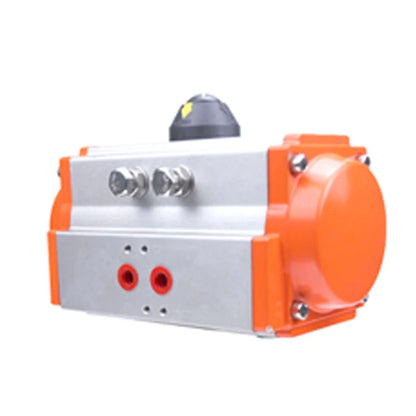 1/2" Three piece High Platform Pneumatic Ball Valve 304 Stainless steel Q611F-16P Double Acting Cylinder
