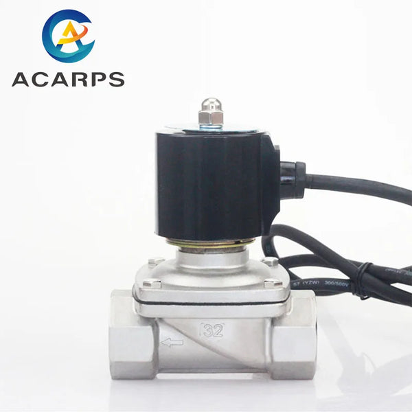 1-1/4" Stainless Steel Underwater Solenoid Valve Fountain Solenoid Valve Water Valve 220V 110V 24V 12V
