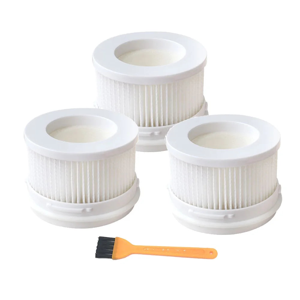 HEPA Filter Main Rolling Brush Compatible with Xiaomi Mijia 1C / K10 MJWXCQ04ZM SCWXCQ02ZHM Handheld Wireless Vacuum Cleaner Roller Brushes