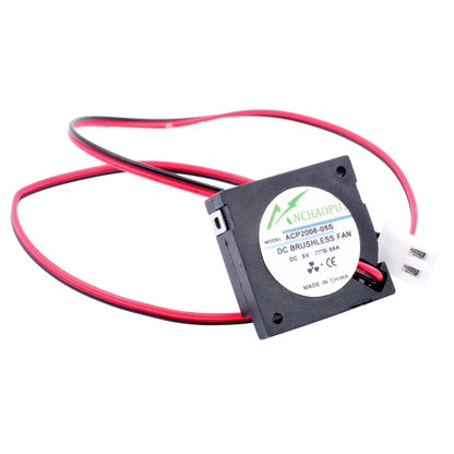 Ultra-Thin 20x20x6mm 20mm Blower Fan 10500RPM DC5V 12V Cooling Fan for Projector DIY Traormation