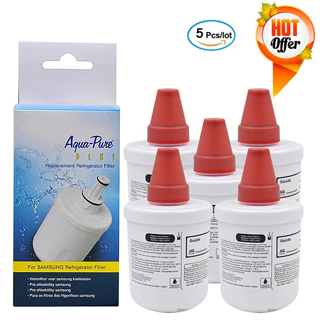 Replacement Refrigerator Water Filter Compatible with Samsung DA29-00003G / DA29-00003B / DA29-00003A / HAFCU1